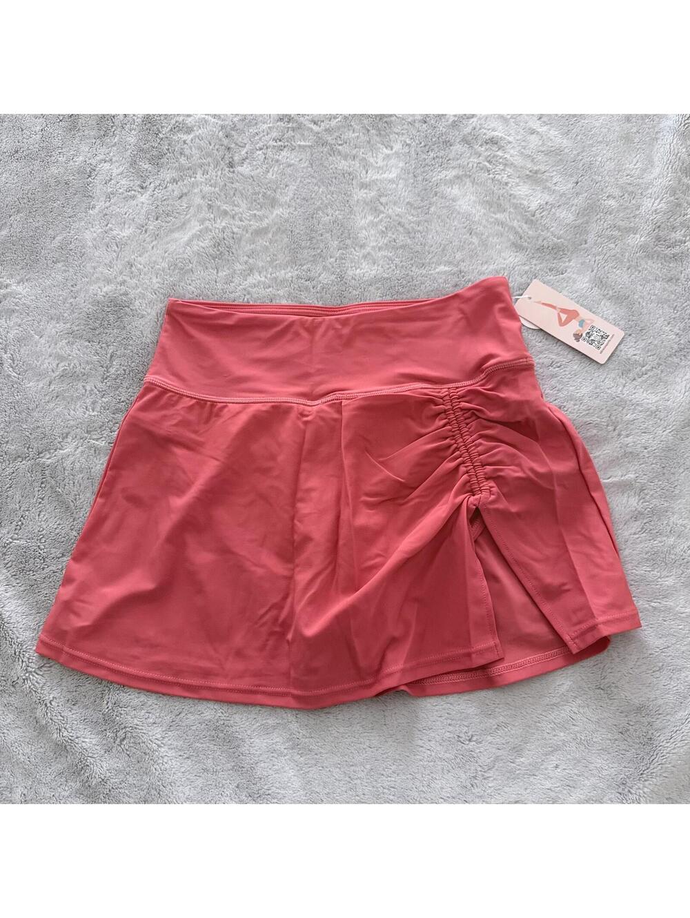 Pink Athletic Skort with Built-in Shorts NWT